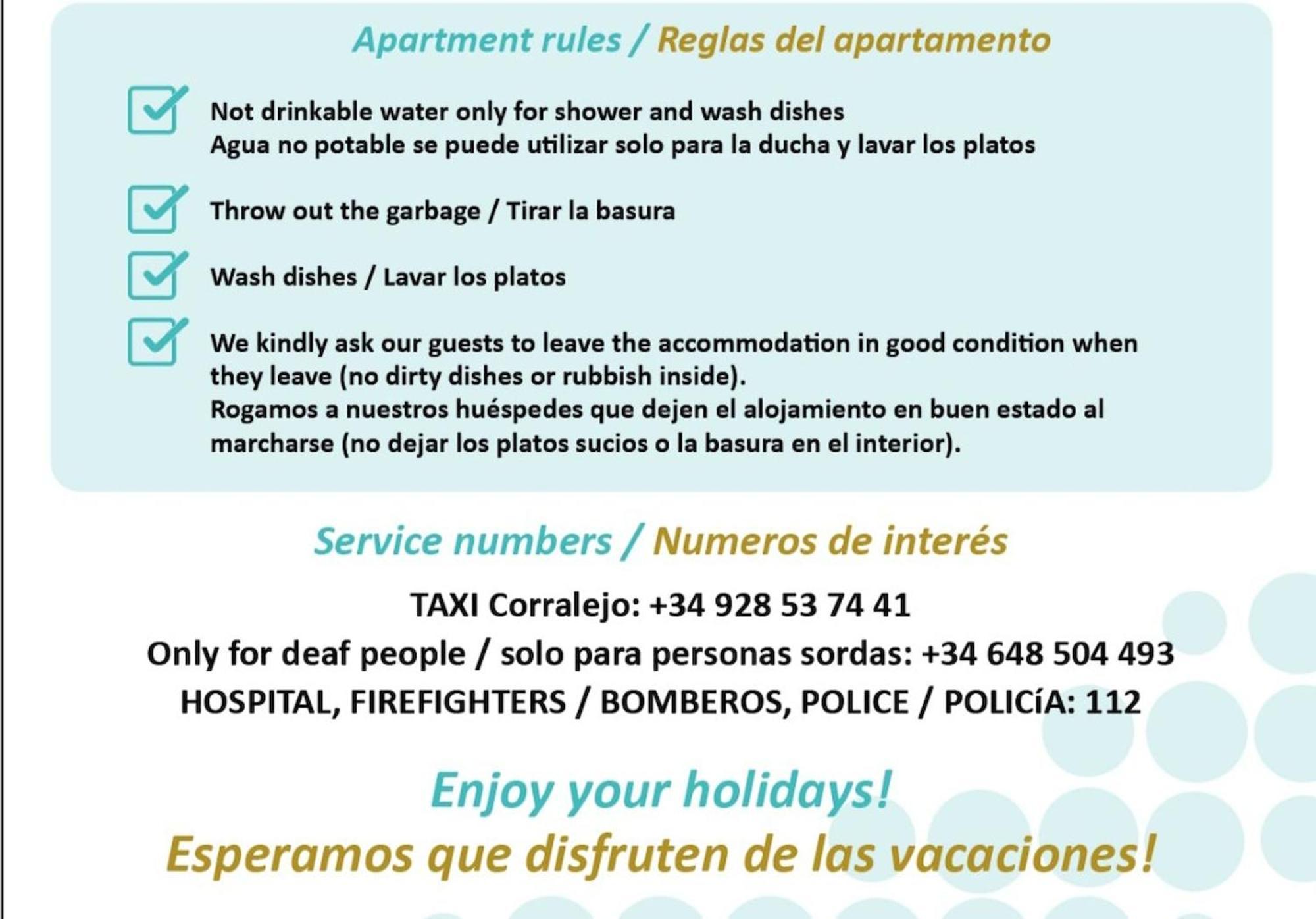 Apartamento Pensamiento Feliz By Rentalfue Cotillo Eksteriør bilde